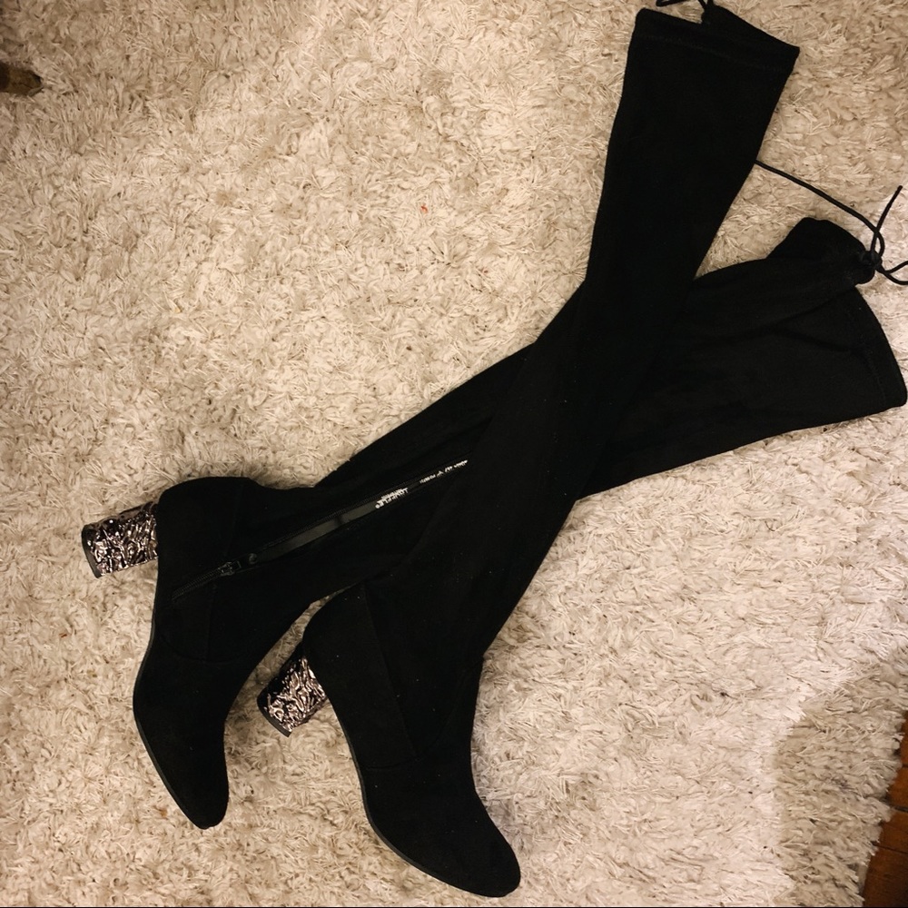 Gorgeous Truffle Collection Over The knee Boots